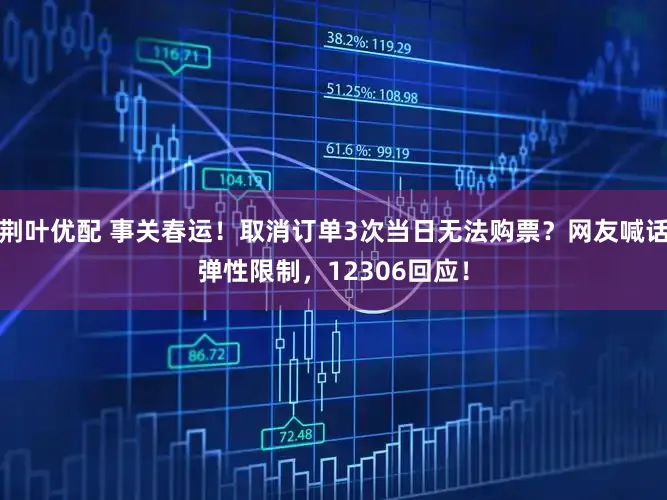 荆叶优配 事关春运！取消订单3次当日无法购票？网友喊话弹性限制，12306回应！