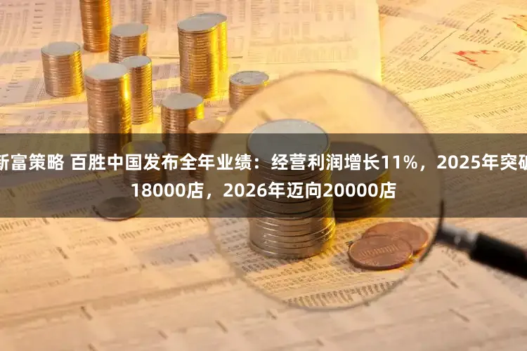 新富策略 百胜中国发布全年业绩：经营利润增长11%，2025年突破18000店，2026年迈向20000店