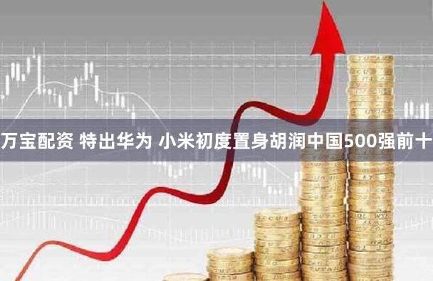万宝配资 特出华为 小米初度置身胡润中国500强前十