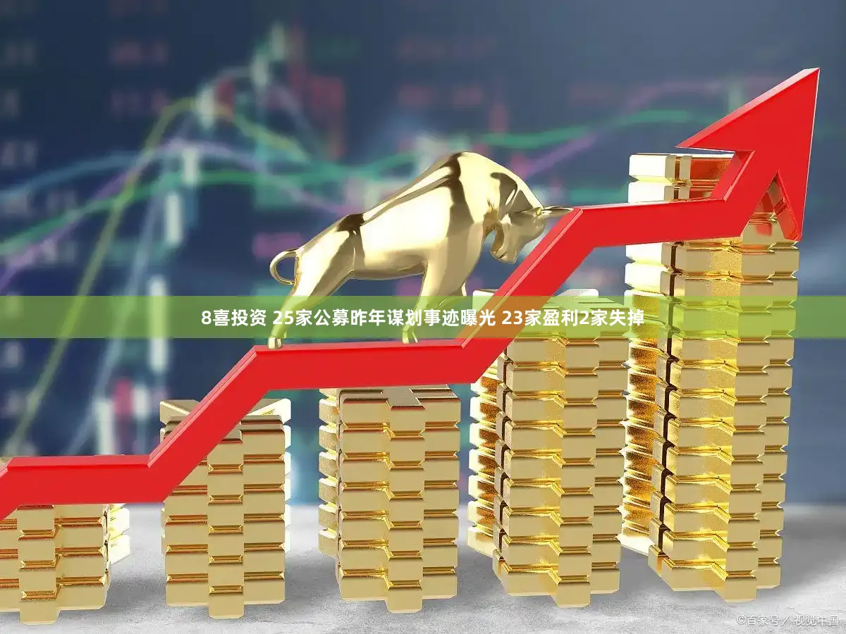 8喜投资 25家公募昨年谋划事迹曝光 23家盈利2家失掉