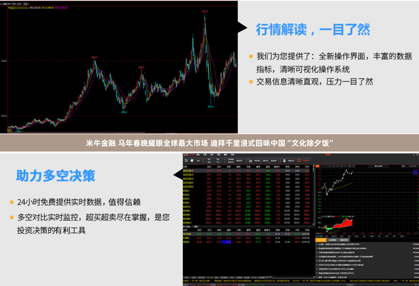 米牛金融 马年春晚耀眼全球最大市场 迪拜千里浸式回味中国“文化除夕饭”